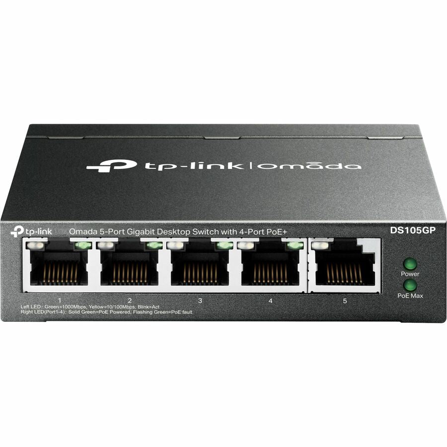 TP-Link Omada DS105GP 5-Ports Unmanaged Ethernet Switch — DS105GP
