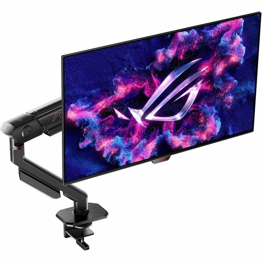 Asus ROG Mounting Arm for Monitor, Flat Panel Display, Curved Screen Display - Black — AAS01