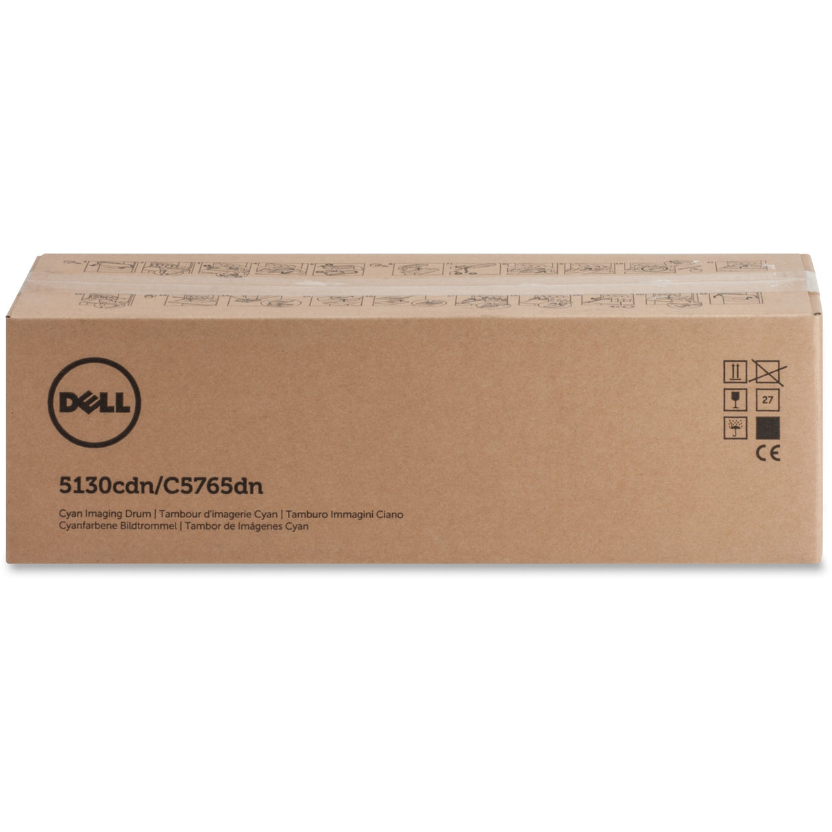 Dell 5130cdn/5765dn Imaging Drum Cartridge — U163N