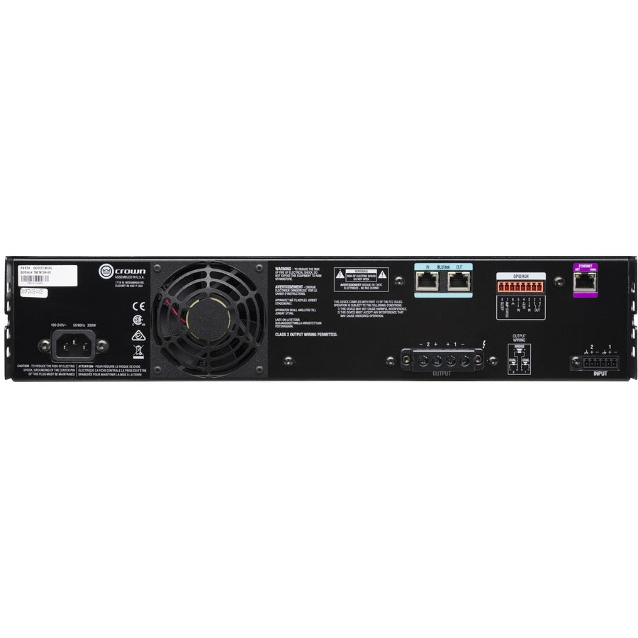 Crown CDi DriveCore CDi 2|300BL Amplifier - 600 W RMS - 2 Channel — NCDI2X300BL-U-US