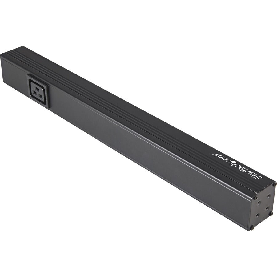 StarTech.com 10 Outlet Rack Mount Power Strip 125V/16 Amp, 1U Horizontal 19" Rackmount PDU, NEMA 5-20P Input, 10x NEMA 5-15/20R Outlets — RKPW101920