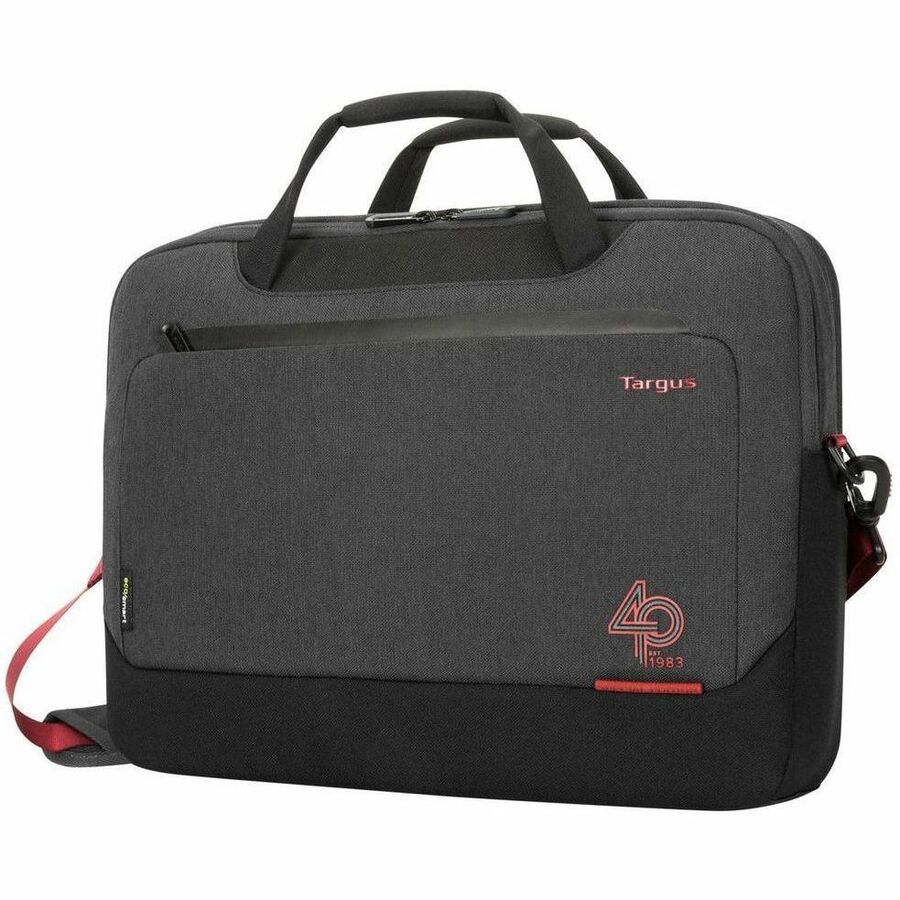 Targus Cypress EcoSmart TBT93904GL Carrying Case (Briefcase) for 15" to 15.6" Notebook, Workstation, ID Card, Cell Phone, Luggage - Gray — TBT93904GL