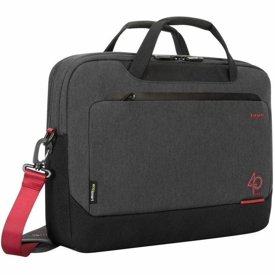 Targus Cypress EcoSmart TBT93904GL Carrying Case (Briefcase) for 15" to 15.6" Notebook, Workstation, ID Card, Cell Phone, Luggage - Gray — TBT93904GL