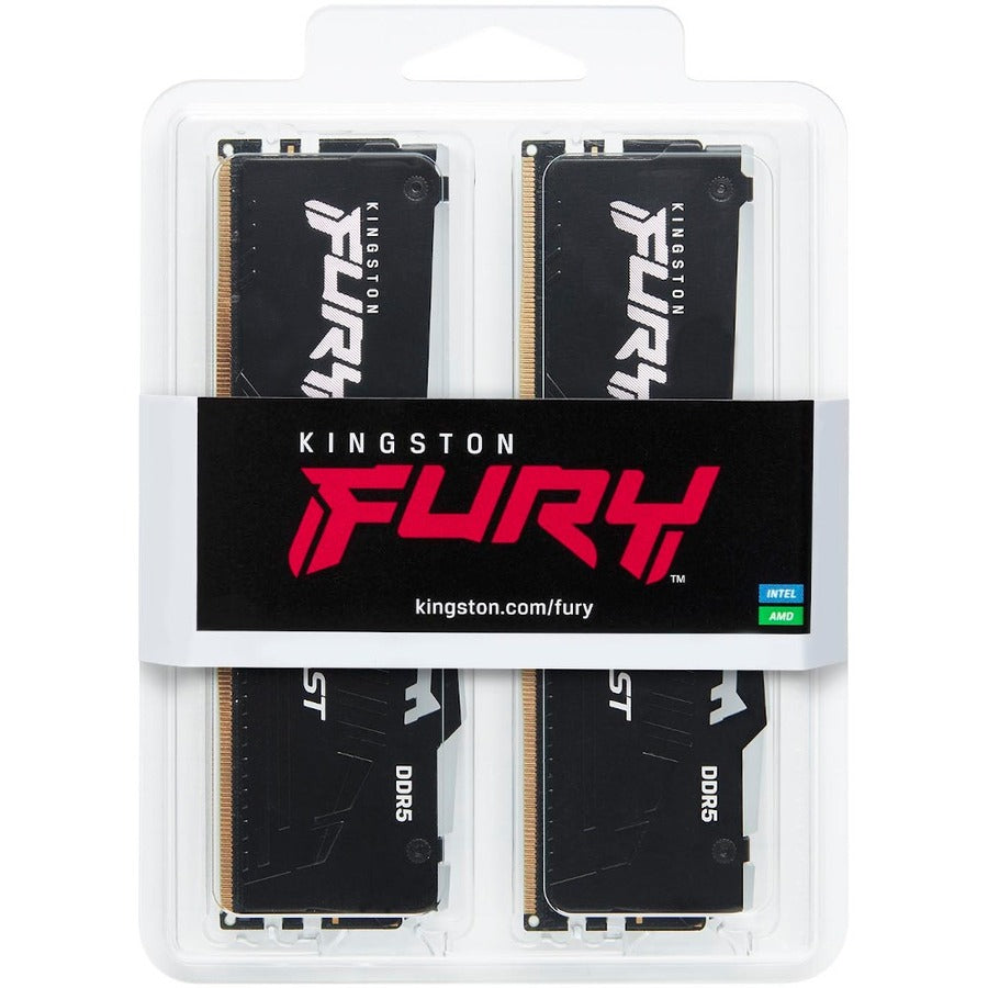 Kingston FURY Beast 16GB (2 x 8GB) DDR5 SDRAM Memory Kit — KF556C36BBEAK2-16