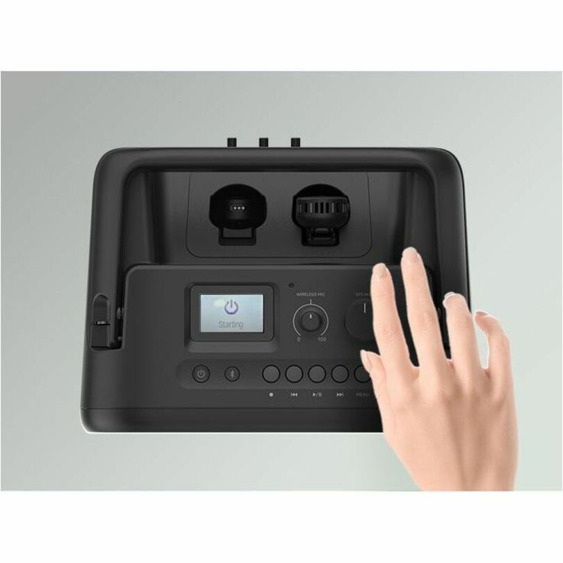 AVer AmpliWave Go Portable Bluetooth Speaker System - 30 W RMS — AMPLIWGOB