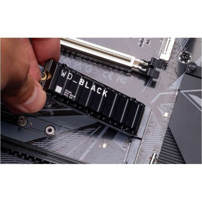 WD Black SN850X WDS400T2XHE-00BCA0 4 TB Solid State Drive - M.2 2280 Internal - PCI Express NVMe (PCI Express NVMe 4.0 x4) — WDS400T2XHE-00BCA0
