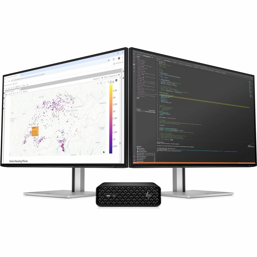 HP Z2 G1i Workstation - Intel Core Ultra 7 265 - 64 GB - 1 TB SSD - Mini PC - Black — BM6G3UT#ABA