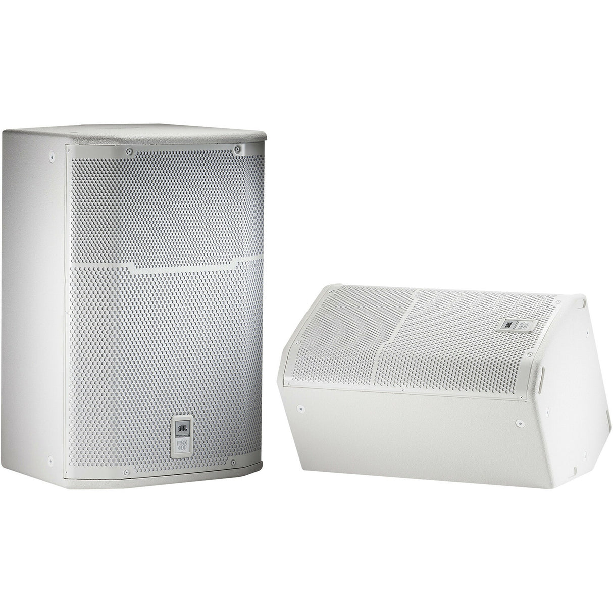 JBL Professional PRX412M-WH 2-way Portable Speaker - 300 W RMS - White — PRX412M-WH