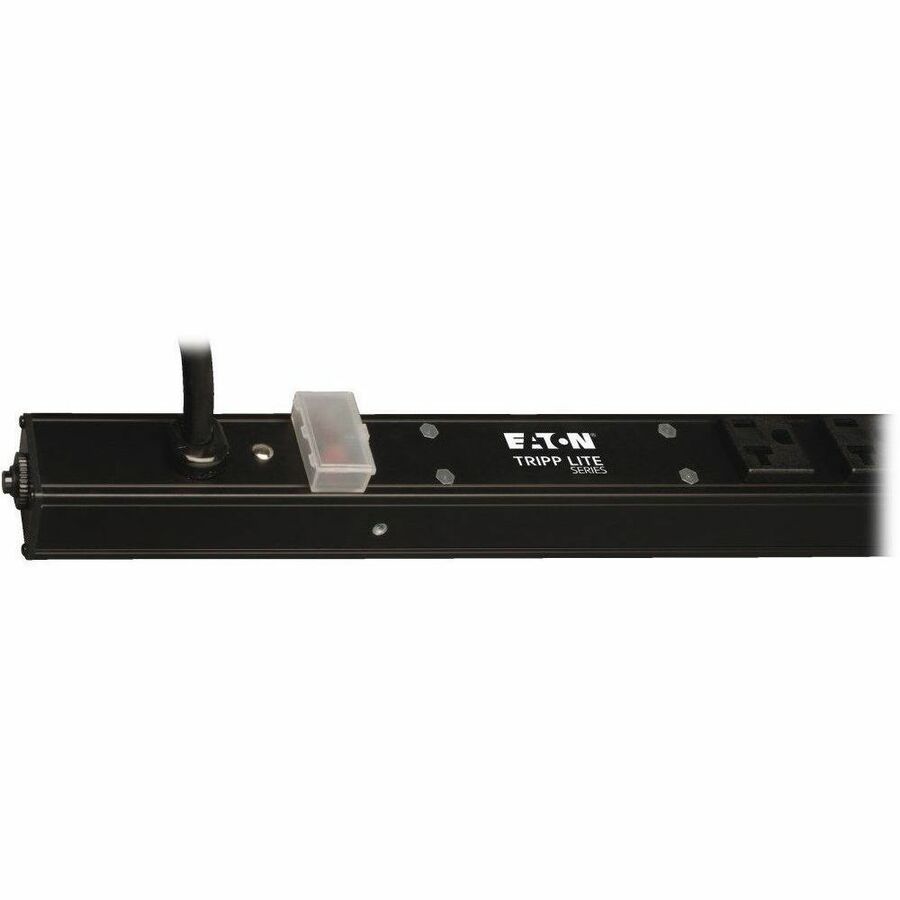 Eaton Tripp Lite Series 1.9kW Single-Phase Local Metered PDU, 120V Outlets (28 5-15/20R), L5-20P/5-20P Adapter, 15 ft. (4.57 m) Cord, 0U Vertical — PDUMV20