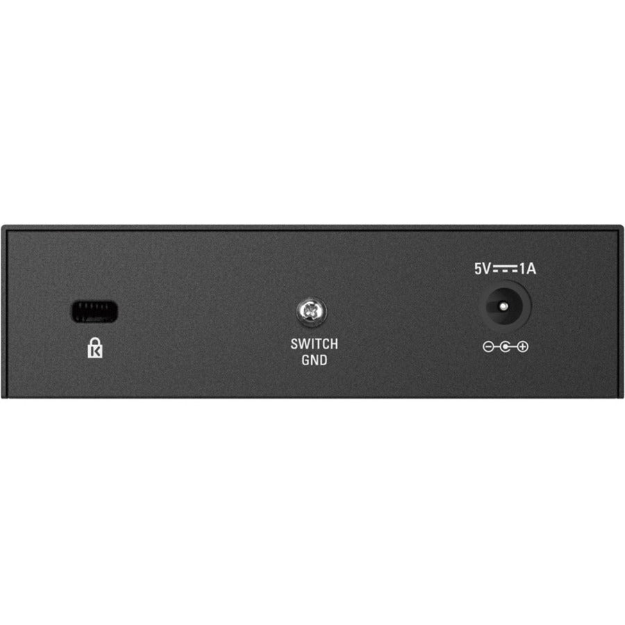 D-Link DGS-105 5 Port Gigabit Unmanaged Metal Desktop Switch — DGS-105