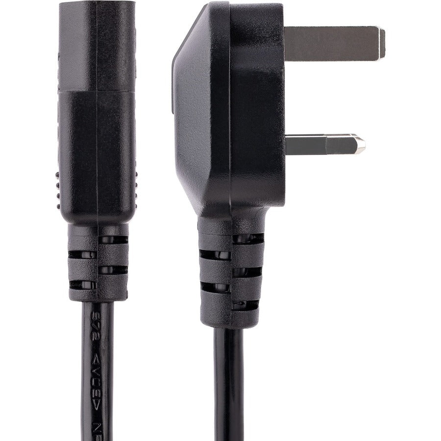 StarTech.com 6 ft Standard UK Computer Power Cord - Power cable - IEC 320 EN 60320 C13 (F) - BS 1363 (M) — PXT101UK