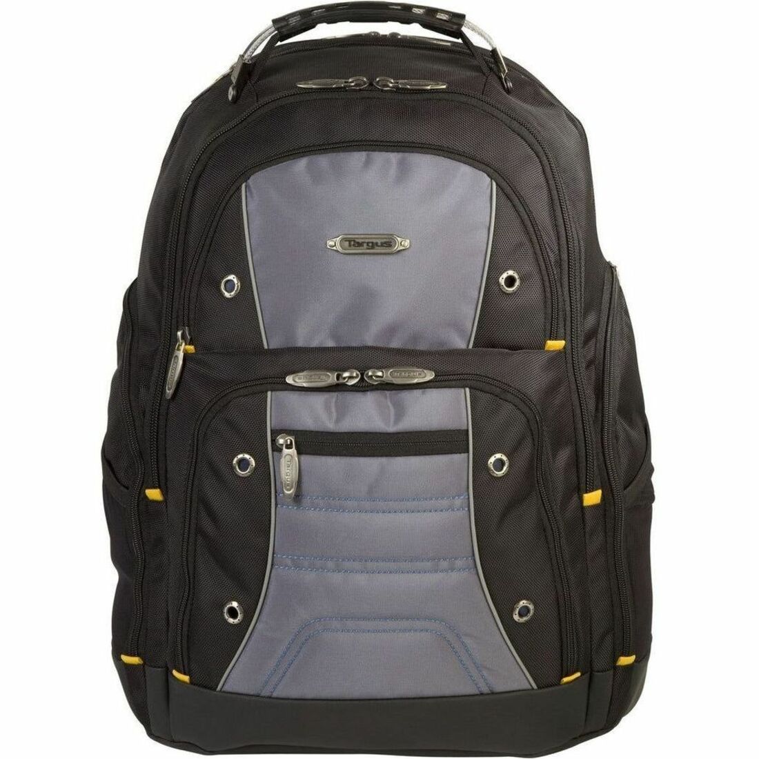 Targus Drifter II TSB239US Carrying Case Rugged (Backpack) for 17" Notebook - Black/Gray - TAA Compliant — TSB239US