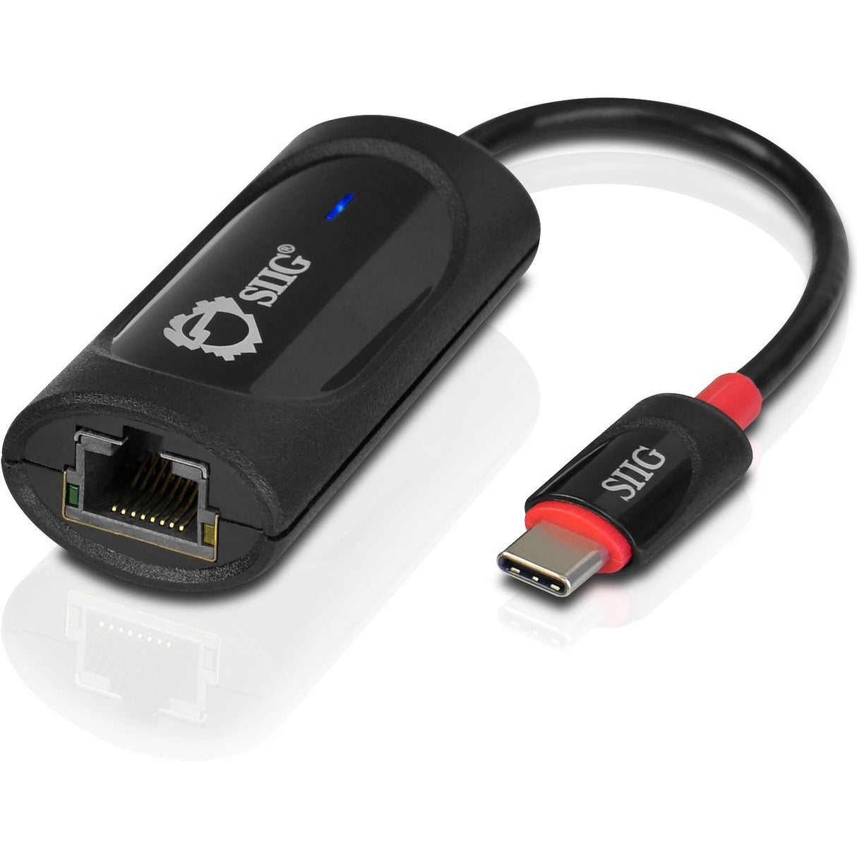 SIIG USB-C to Gigabit Ethernet Adapter - USB 3.0 — JU-NE0914-S1