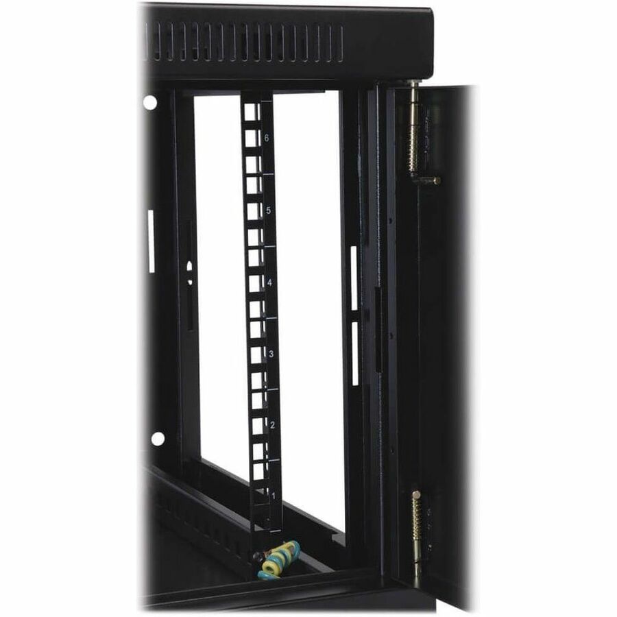 Eaton Tripp Lite Series SmartRack 9U Low-Profile Switch-Depth Wall-Mount Mini Rack Enclosure, Clear Acrylic Window — SRW9UG