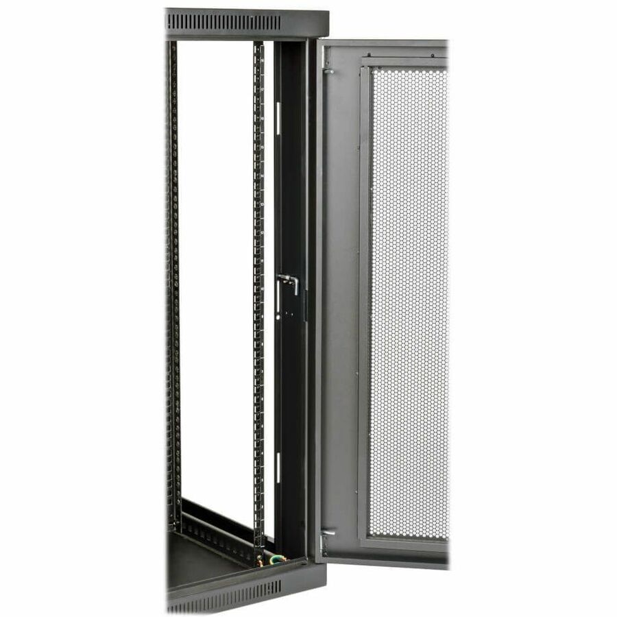 Eaton Tripp Lite Series SmartRack 18U UPS-Depth Wall-Mount Half-Height Rack Enclosure, Hinged Back — SRW18USDP