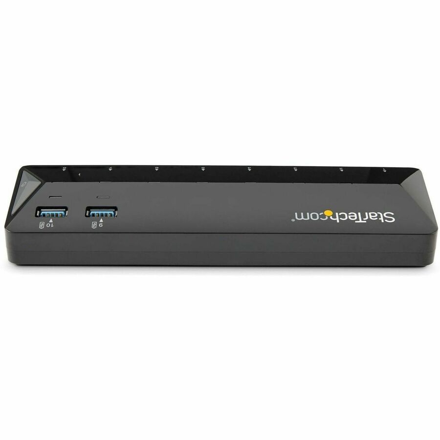 StarTech.com 10-Port USB 3.0 Hub with Charge and Sync Ports - 2 x 1.5A Ports - Desktop USB Hub and Fast-Charging Station — ST103008U2C