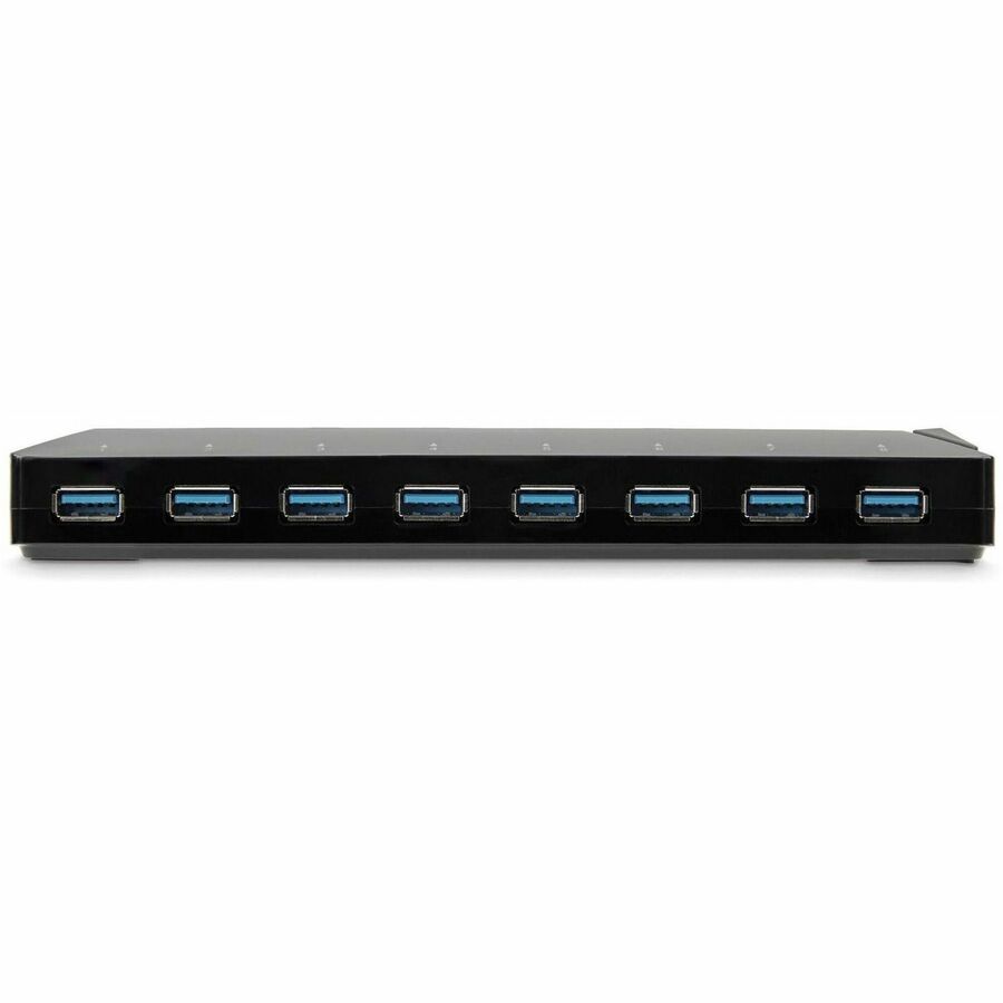 StarTech.com 10-Port USB 3.0 Hub with Charge and Sync Ports - 2 x 1.5A Ports - Desktop USB Hub and Fast-Charging Station — ST103008U2C