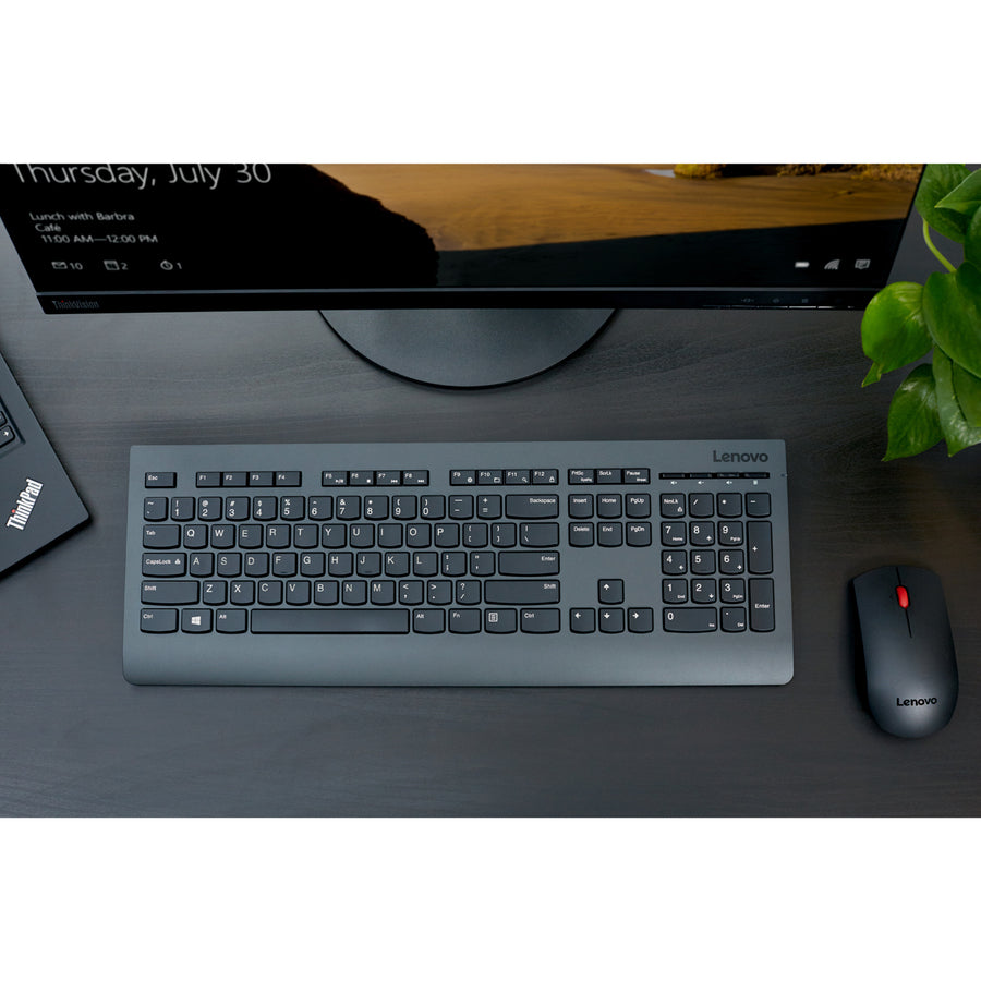Lenovo Professional Wireless Keyboard and Mouse Combo — 4X30H56796