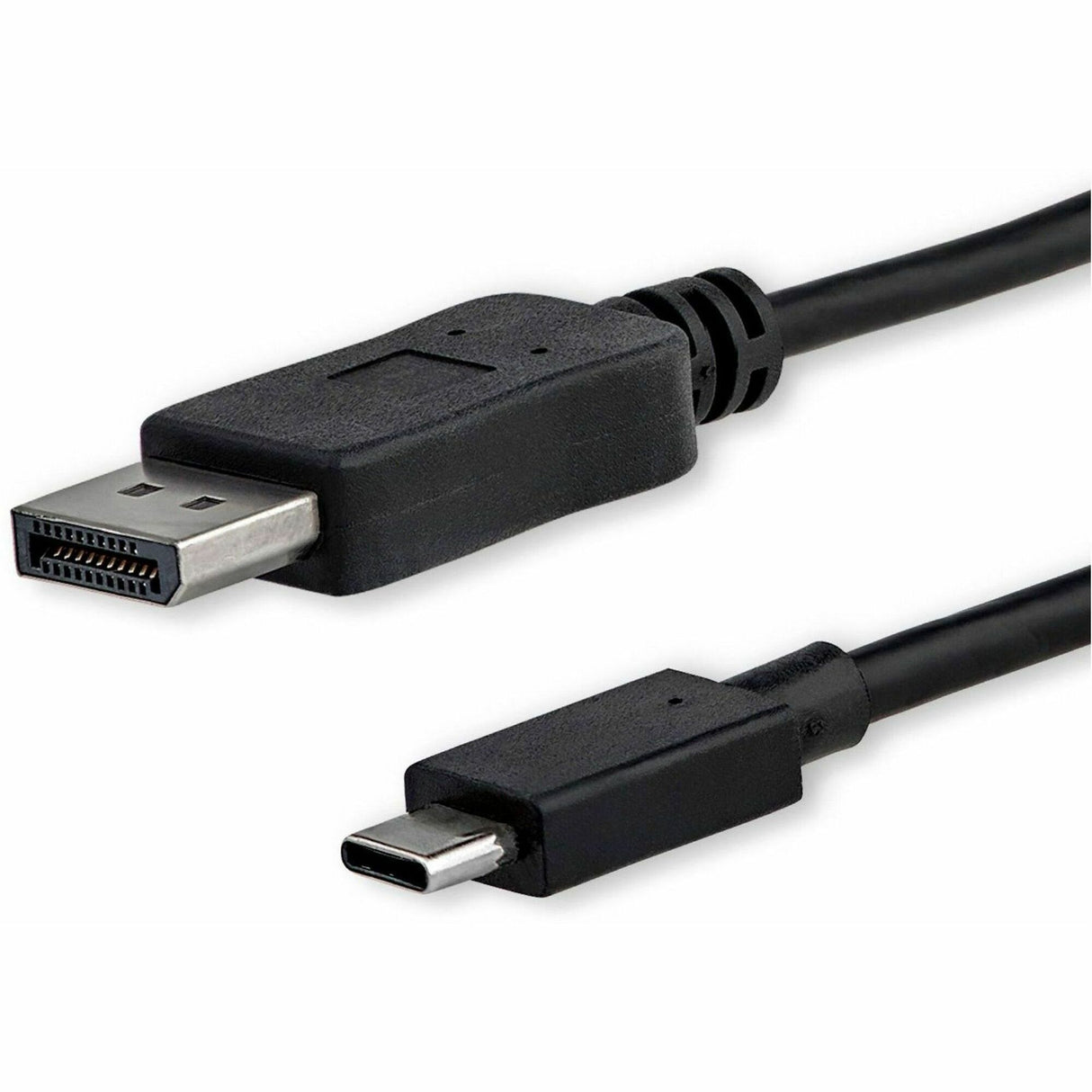 StarTech.com 3ft/1m USB C to DisplayPort 1.2 Cable 4K 60Hz - USB Type-C to DP Video Adapter Monitor Cable HBR2 - TB3 Compatible - Black — CDP2DPMM1MB