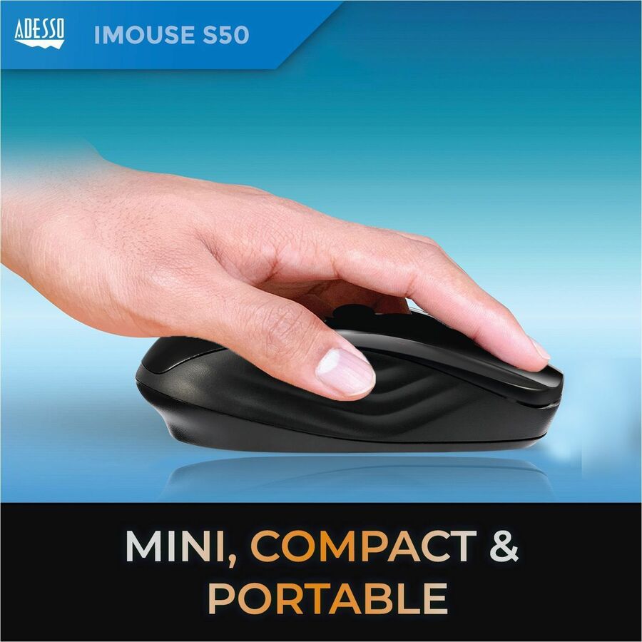 Adesso iMouse S50 - 2.4GHz Wireless Mini Mouse — iMouseS50