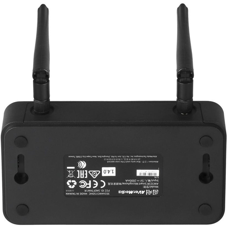 AVerMedia Wireless Microphone and Receiver. TAA and NDAA Compliant — AW315S