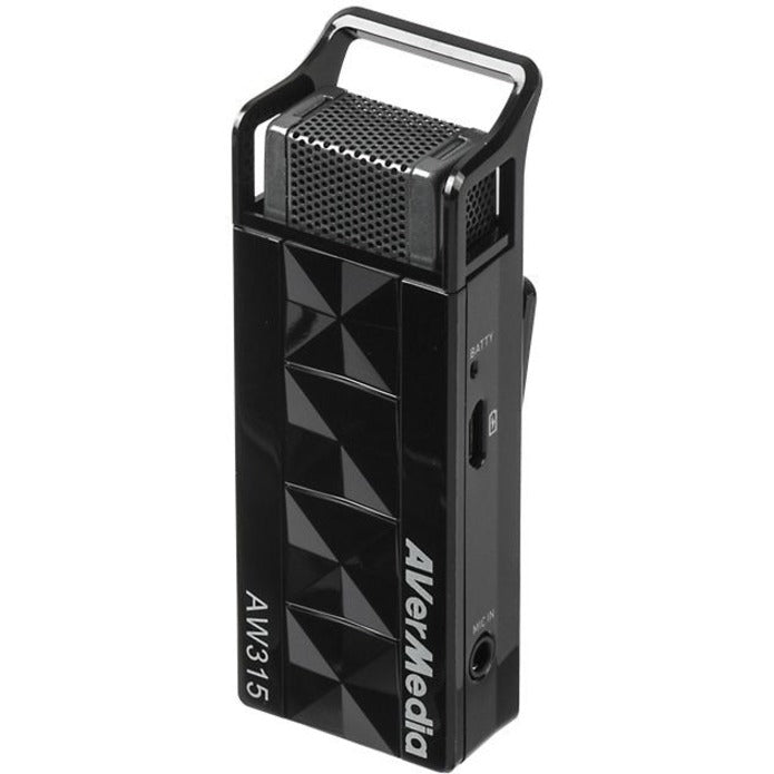 AVerMedia Wireless Microphone and Receiver. TAA and NDAA Compliant — AW315S