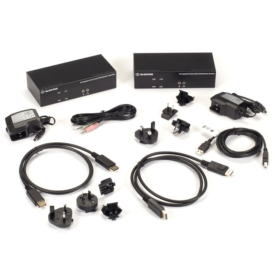 Black Box KVX KVXLCDPF-200 Video Extender Transmitter/Receiver — KVXLCDPF-200