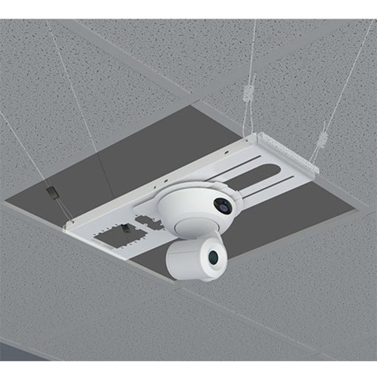 Chief Speed-Connect Universal Above Tile Suspended Ceiling Camera Mount Kit - White — CMS446