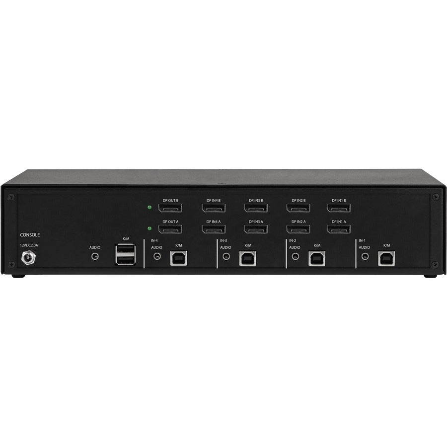 Black Box Secure NIAP 4.0 Certified KVM Switch - DisplayPort — KVS4-2004V
