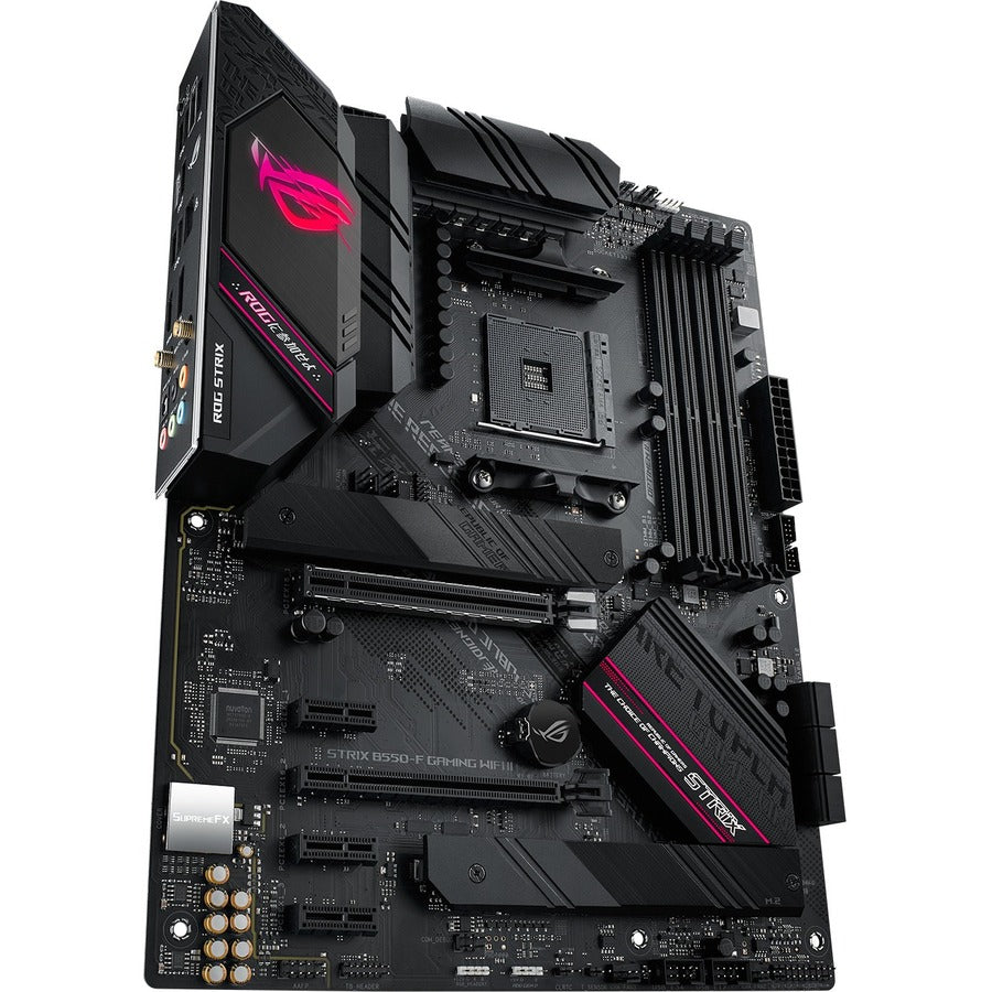 Asus ROG Strix STRIX B550-F GAMING WIFI II Gaming Desktop Motherboard - AMD B550 Chipset - Socket AM4 - ATX — ROGSTRIXB550FGAMINGWIFIII
