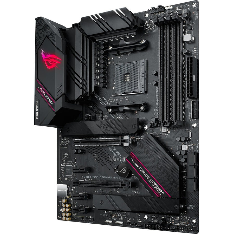 Asus ROG Strix STRIX B550-F GAMING WIFI II Gaming Desktop Motherboard - AMD B550 Chipset - Socket AM4 - ATX — ROGSTRIXB550FGAMINGWIFIII