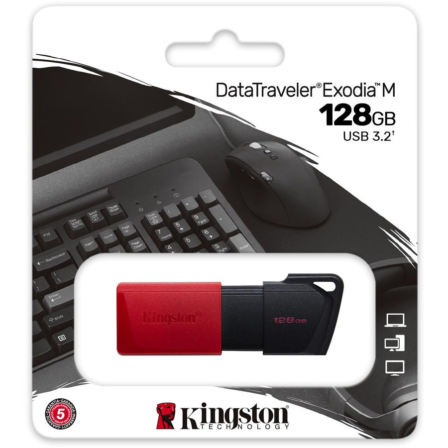 Kingston DataTraveler Exodia M USB Flash Drive — DTXM/128GB