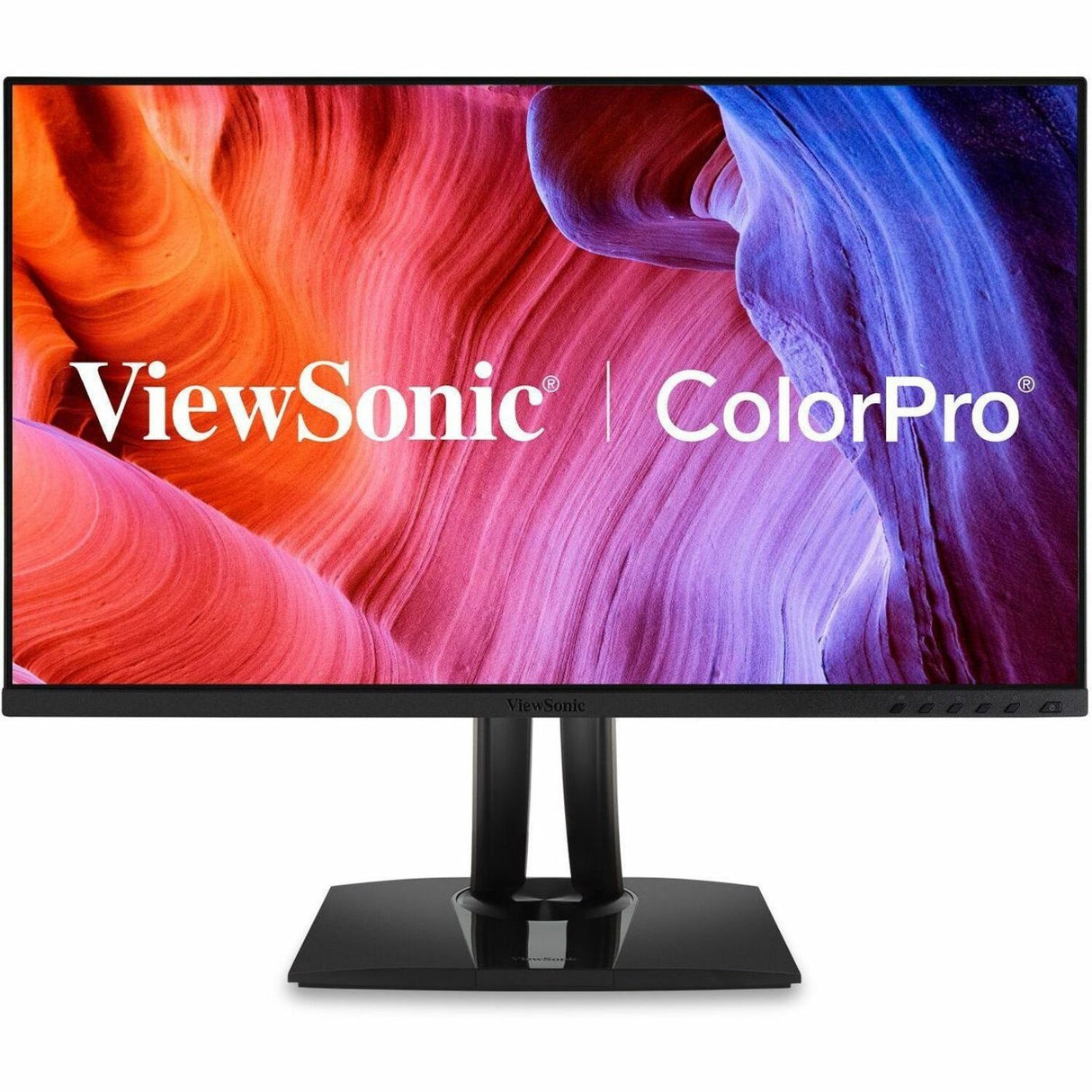 ViewSonic VP275-4K 27 Inch IPS 4K UHD Monitor Designed for Surface, Advanced Ergonomics, 100% sRGB, 60W USB C, HDMI and DisplayPort — VP275-4K