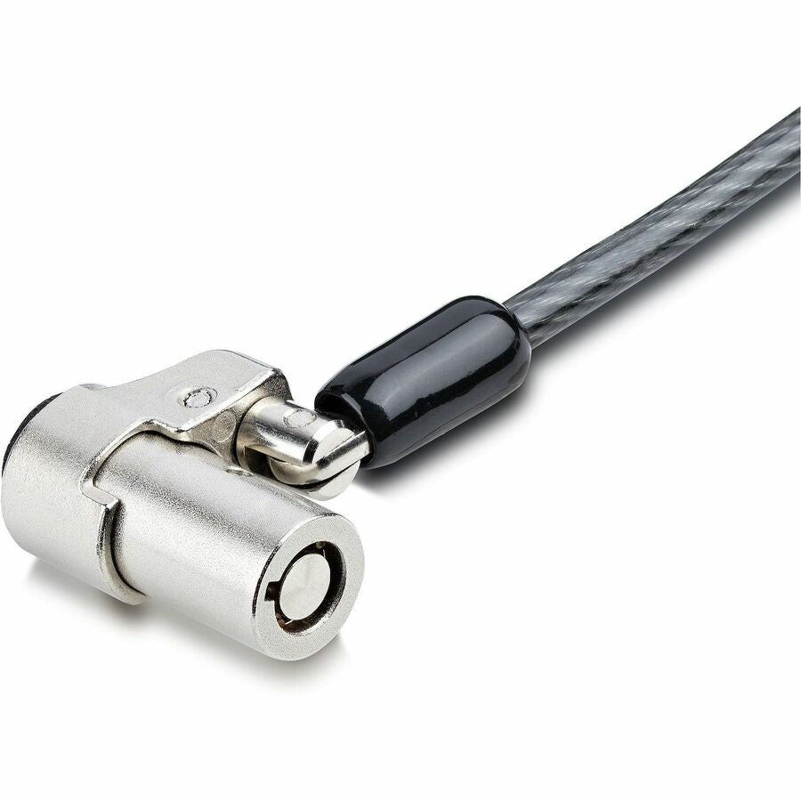 StarTech.com Laptop Cable Lock 6Ft Compatible w/ Noble Wedge®, Anti-Theft Keyed Lock, Security Cable Lock, Steel Cable Lock For Laptop — NBLWK-LAPTOP-LOCK