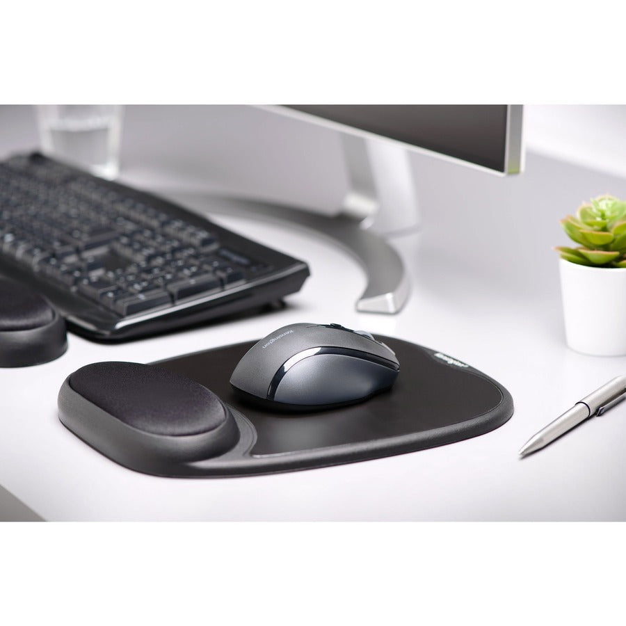 Kensington Comfort Gel Mouse Pad - Black — K62386AM