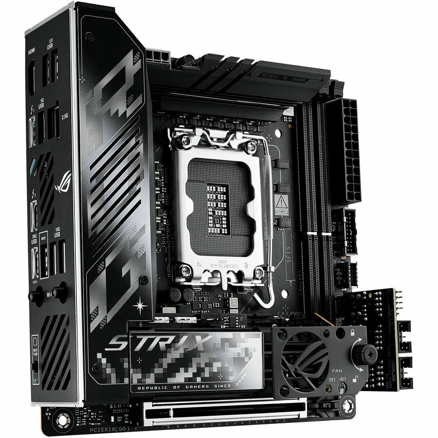 Asus ROG Strix STRIX Z890-I GAMING WIFI Gaming Desktop Motherboard - Intel Z890 Chipset — ROG-STRIXZ890-IGAMINGWIFI