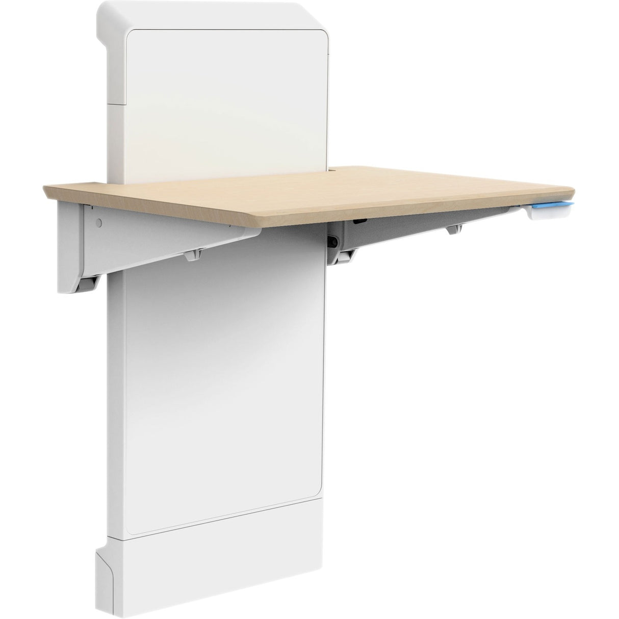 Ergotron WorkFit Elevate (mendota maple) Sit-Stand Wall Desk — 24-804-S893