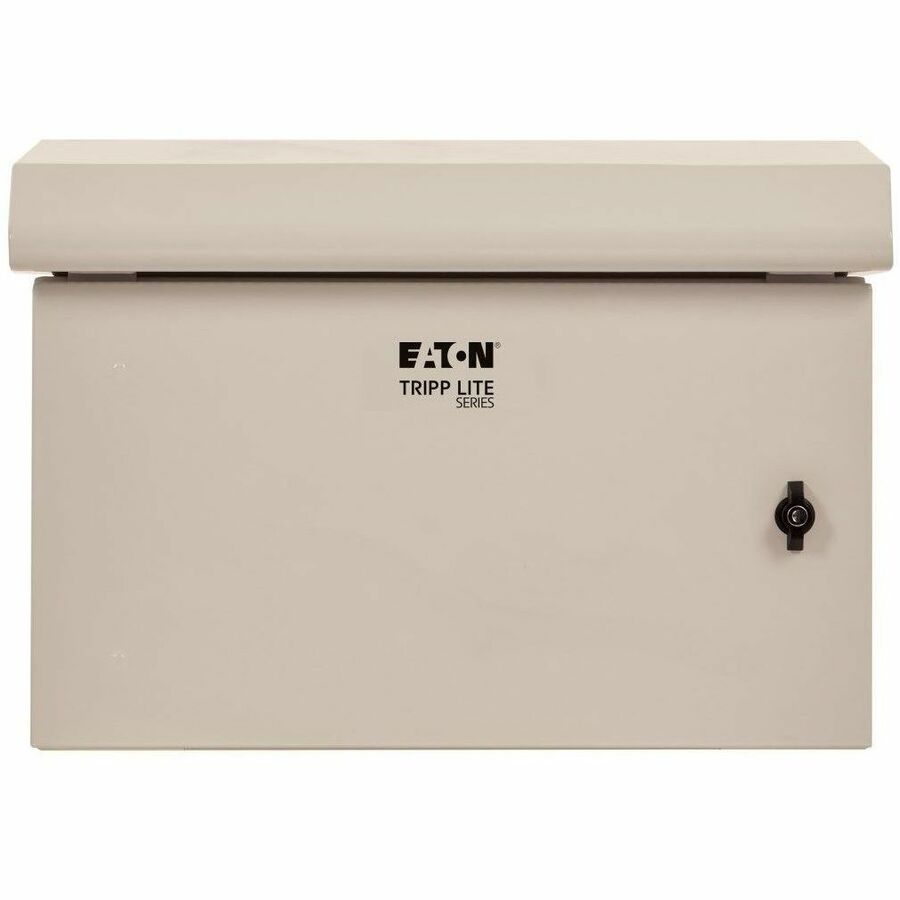 Eaton Tripp Lite Series SmartRack Industrial Enclosure - NEMA 3R, Wall Mount, Metal, Locking, Fan With Thermal Switch, 16.5 in. Depth, 6U, Gray — SRN3RG6U