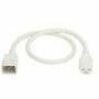Eaton Tripp Lite Series Power Cord, C20 to C21 - Heavy-Duty, 20A, 250V, 12 AWG, 2.5 ft. (0.76 m), White — P035-2P5-AWH
