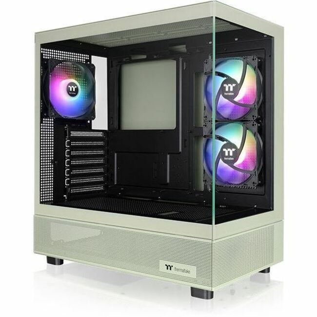 Thermaltake View 270 Plus TG ARGB Matcha Green Mid Tower Chassis — CA-1Y7-00MEWN-01