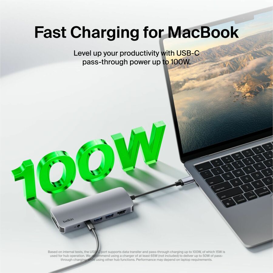 Belkin Connect USB-C 7-in-1 Multiport Hub Adapter — AVC009fqSGY-V2