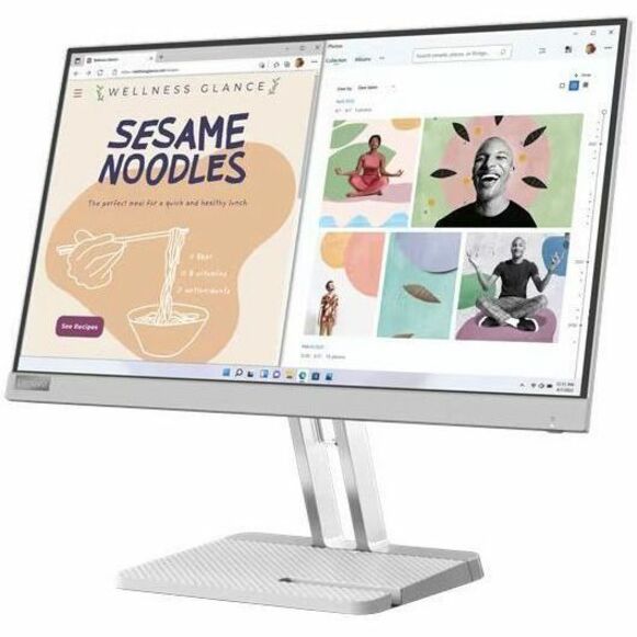 Lenovo L22e-40 22" Class Full HD LED Monitor - 16:9 - Cloud Gray — 67AFKCCBUS
