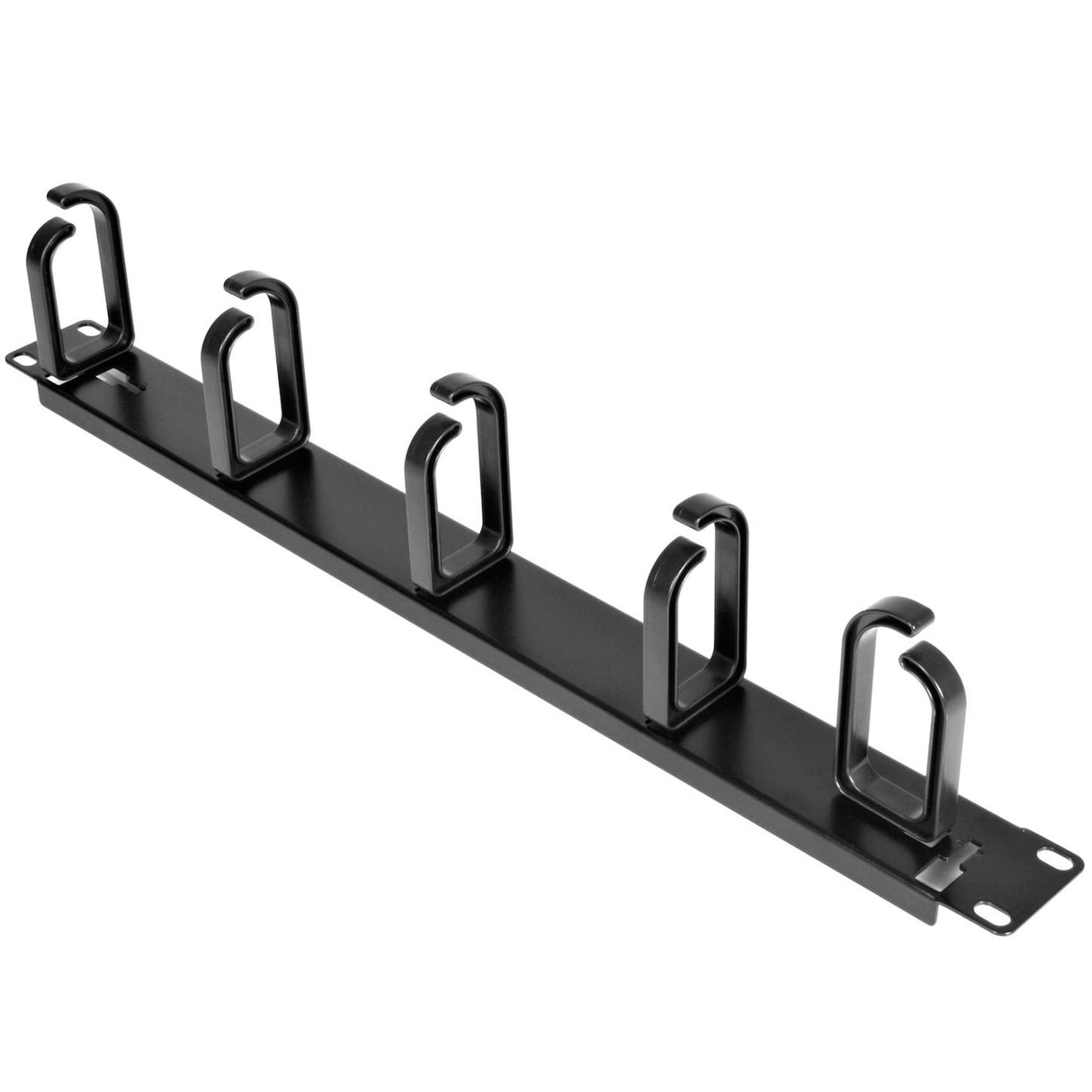 StarTech.com 1U 19in Metal Rackmount Cable Management Panel - Rack cable management kit - 1U — CABLMANAGER2