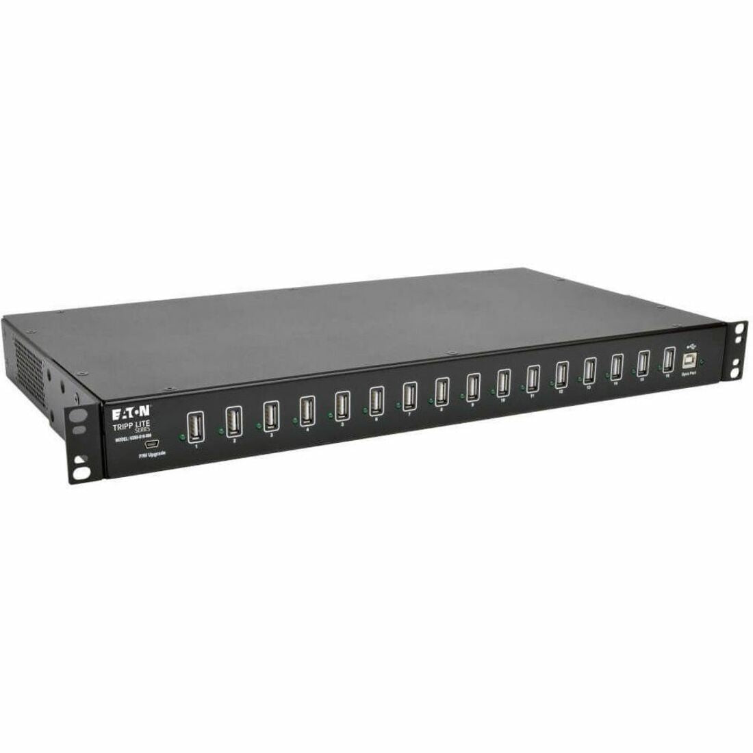 Eaton Tripp Lite Series 16-Port USB Charging Station with Syncing Function - 5V 40A / 200W USB Charger Output, TAA — U280-016-RM