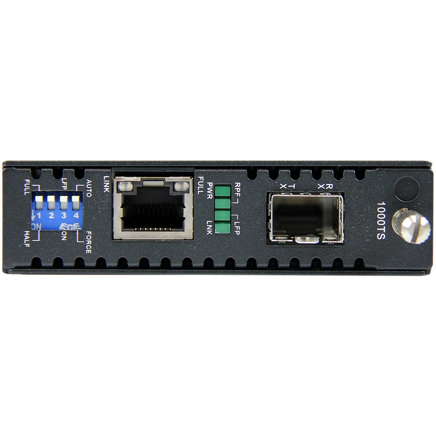 StarTech.com Gigabit Ethernet Fiber Media Converter with Open SFP Slot — ET91000SFP2