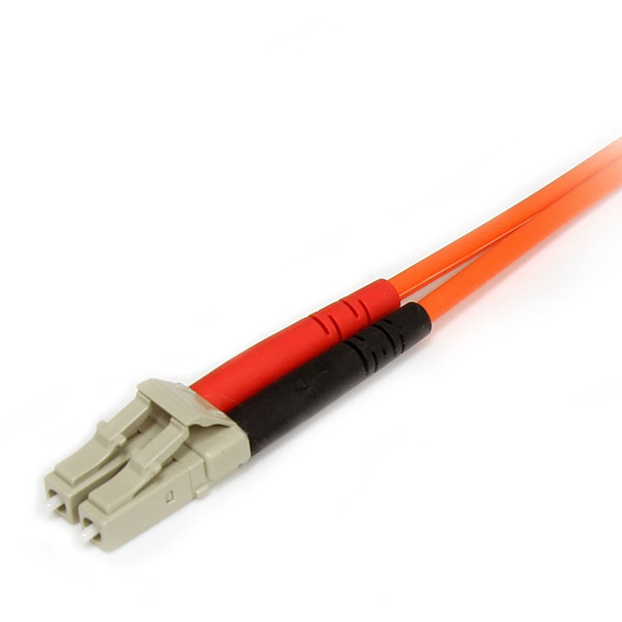 StarTech.com 1m Fiber Optic Cable - Multimode Duplex 62.5/125 LSZH Fiber Jumper Cord - LC/SC — FIBLCSC1