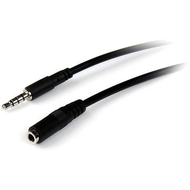 StarTech.com 1m 3.5mm 4 Position TRRS Headset Extension Cable - M/F — MUHSMF1M