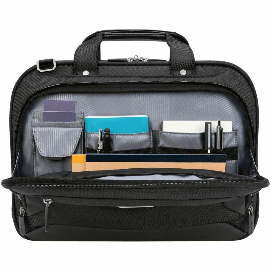Targus Corporate Traveler CUCT02UA14S Carrying Case (Briefcase) for 14" Notebook - Black — CUCT02UA14S