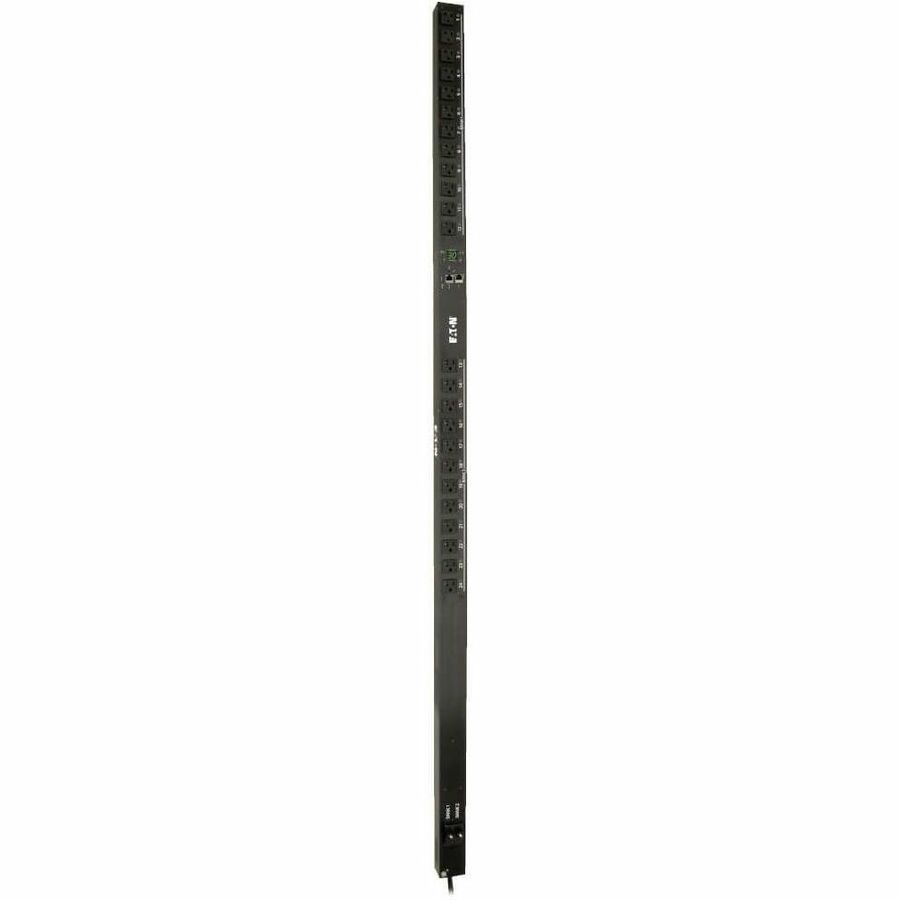 Eaton 2.9kW Single-Phase Switched PDU - LX Interface, 120V Outlets (24 5-15/20R), 10 ft. (3.05 m) Cord with L5-30P, 0U, TAA — PDUMV30NETLX