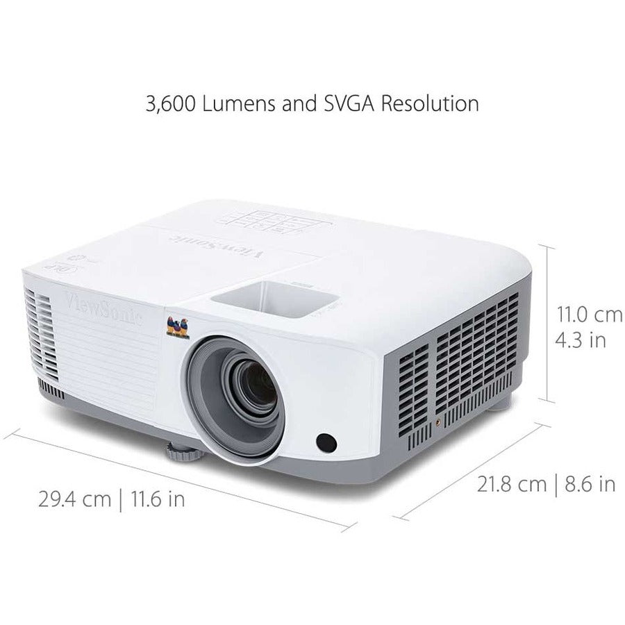 ViewSonic PA503S 4000 Lumens SVGA High Brightness Projector for Home and Office with HDMI Vertical Keystone — PA503S
